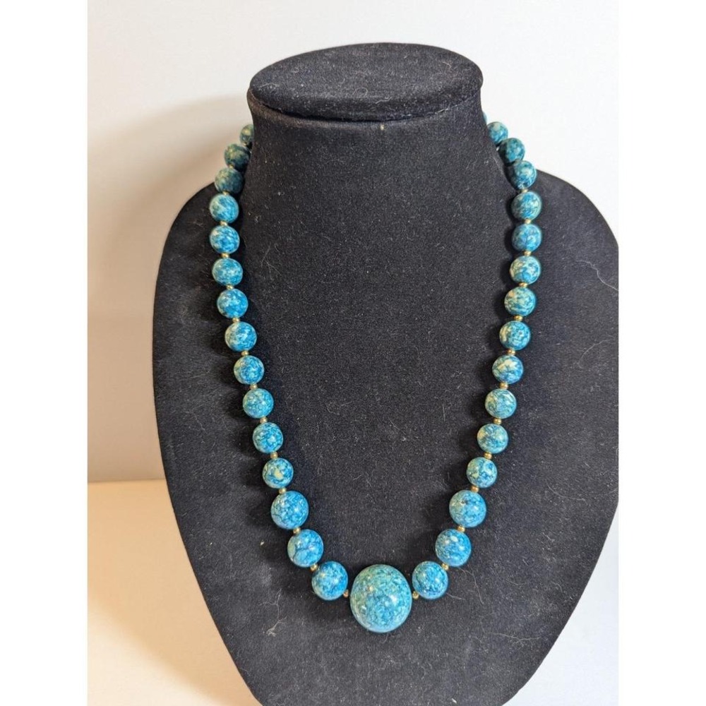 Necklace vintage Turquoise Beaded‎ Necklace